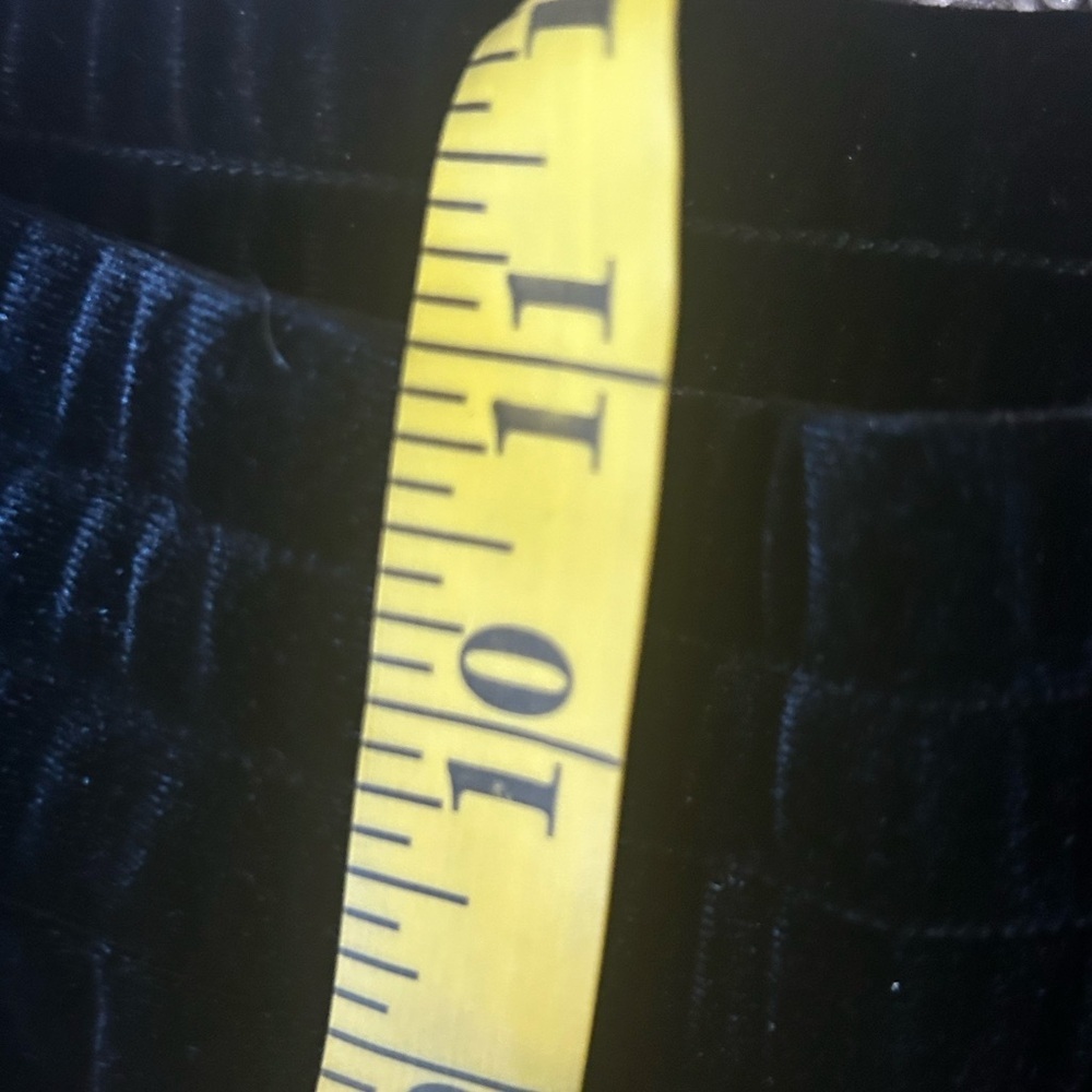 Drew NWT velvet wide leg pull on pants with floral embroidery size small - Picture 9 of 10